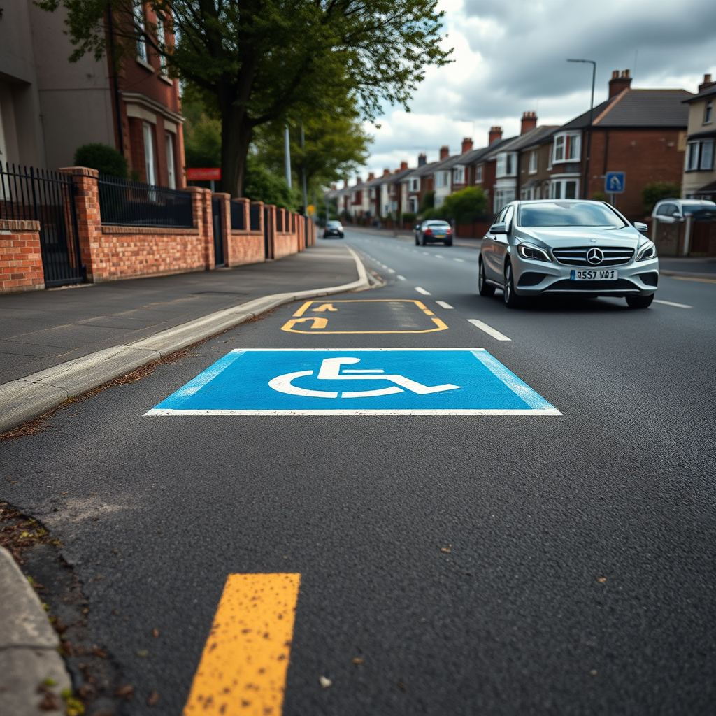 Newport couple furious after receiving fine minutes after disabled parking space painted